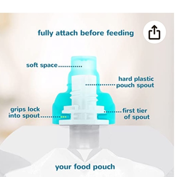🆕 Fill n’ squeeze kit - to prepare pouch fruit for your kids - Picture 11 of 16